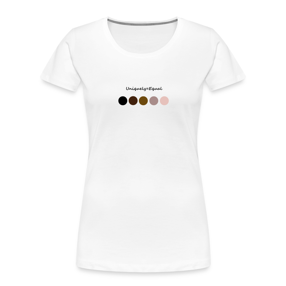 Women’s Premium Organic T-Shirt - white