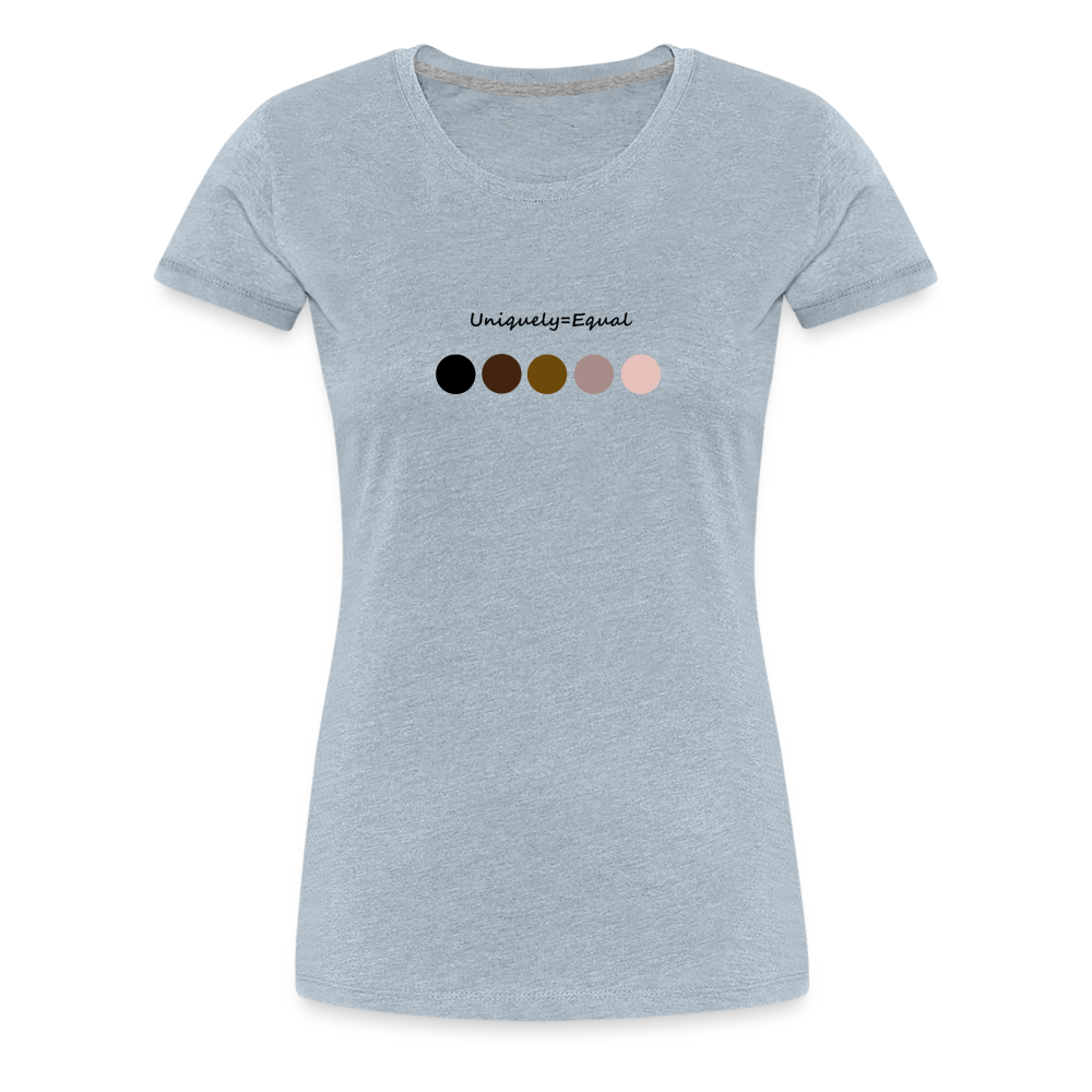 Women’s Premium T-Shirt - heather ice blue