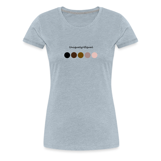 Women’s Premium T-Shirt - heather ice blue