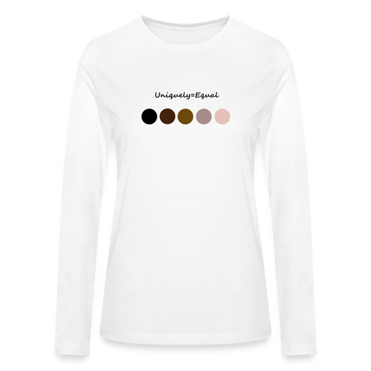 Bella + Canvas Women's Long Sleeve T-Shirt - white