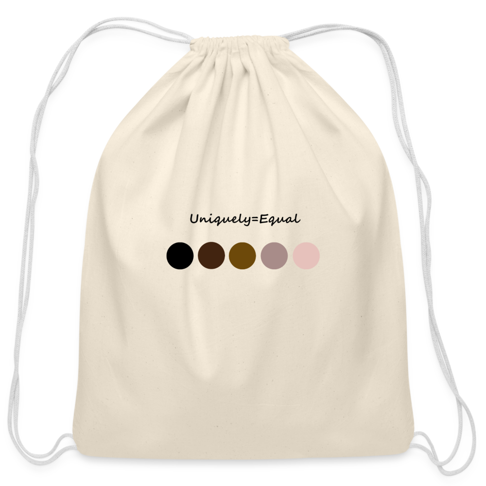 Cotton Drawstring Bag - natural