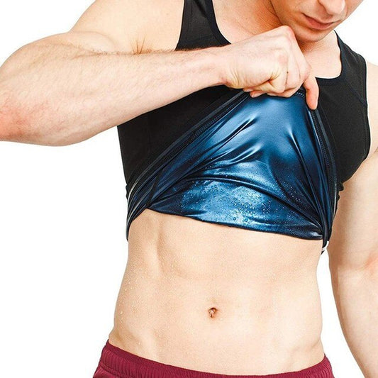 Men Neoprene Sweat Sauna Vest Body Shapers Vest Waist Trainer Slimming Tank Top Shapewear Corset Gym Underwear Women Fat Burn
