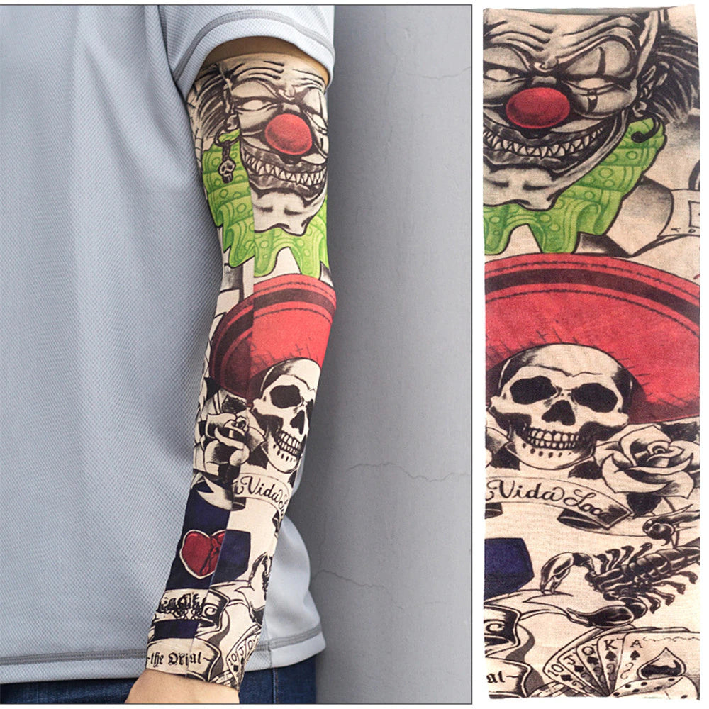 New Fashion Sports 1PC Sleeve Sun UV Protection Stretch Arm Cover Cycling Driving Riding Hiking Arm Sleeves Armband Sporty Wear