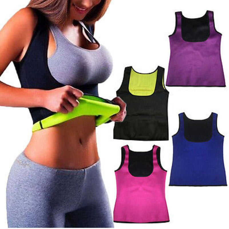 Women Neoprene Shaper Body Corset Slimming Waist Slim Trainer Shapers Vest T-Shirt Tops New Shapewearshapers Lingerie Shapewear