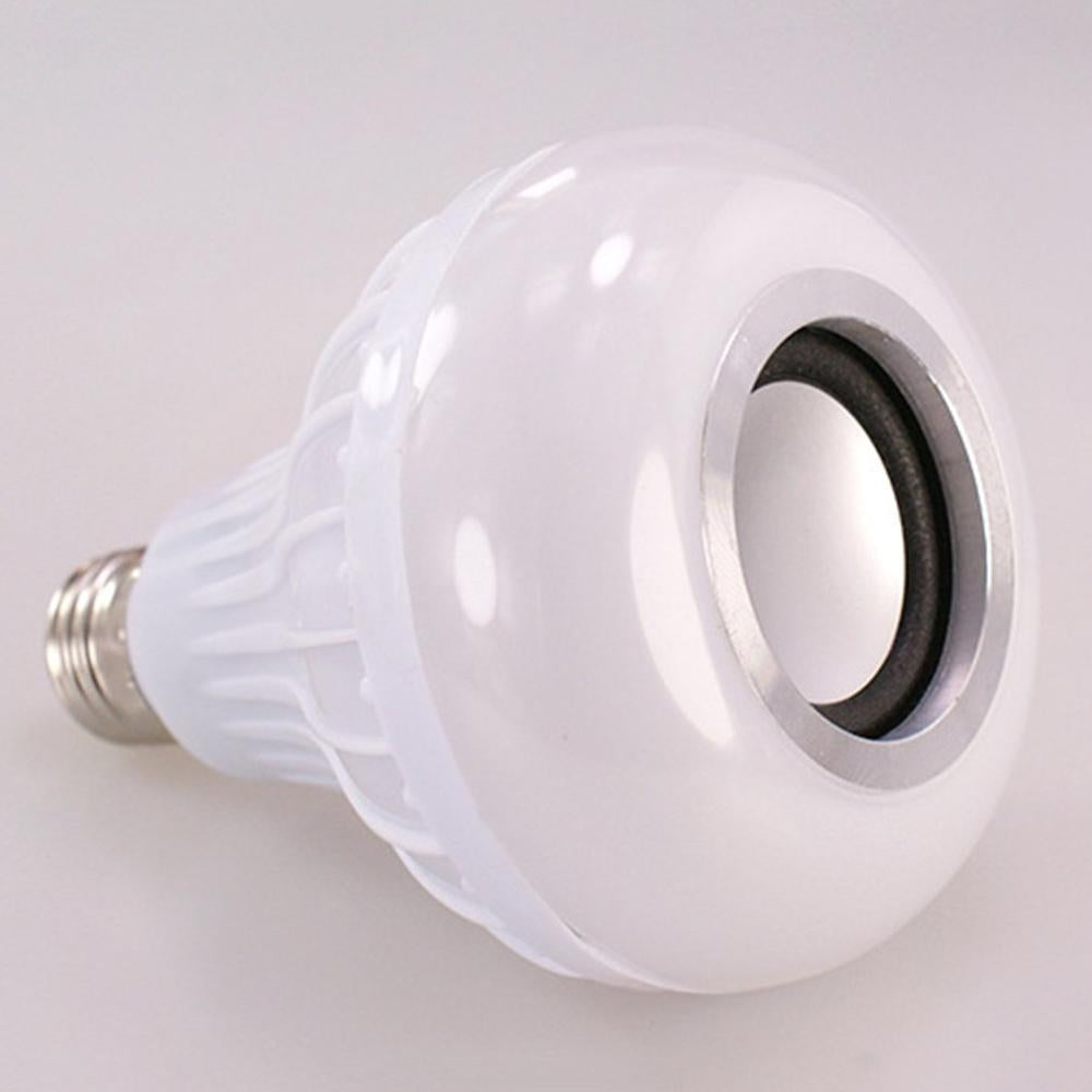 Smart Music Light Bulb Led Colorful Speaker Bulb E27 Wireless Remote Control Audio Bulb 12W 220V RGB Bulb Light Music Player