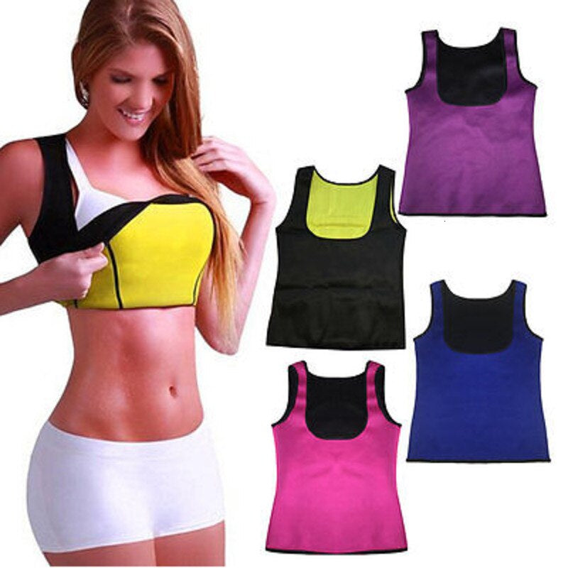 Women Neoprene Shaper Body Corset Slimming Waist Slim Trainer Shapers Vest T-Shirt Tops New Shapewearshapers Lingerie Shapewear