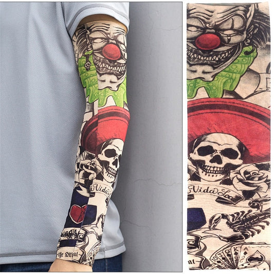 New Fashion Sports 1PC Sleeve Sun UV Protection Stretch Arm Cover Cycling Driving Riding Hiking Arm Sleeves Armband Sporty Wear