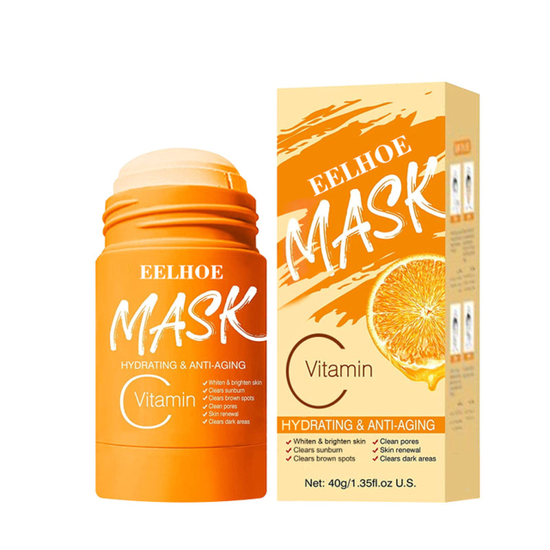 VIBELY Green Tea Mask Stick Mask Deep Cleansing Facial Mask Oil Control Mmoisturizing Remove Black Head Face Skin Care TSLM2