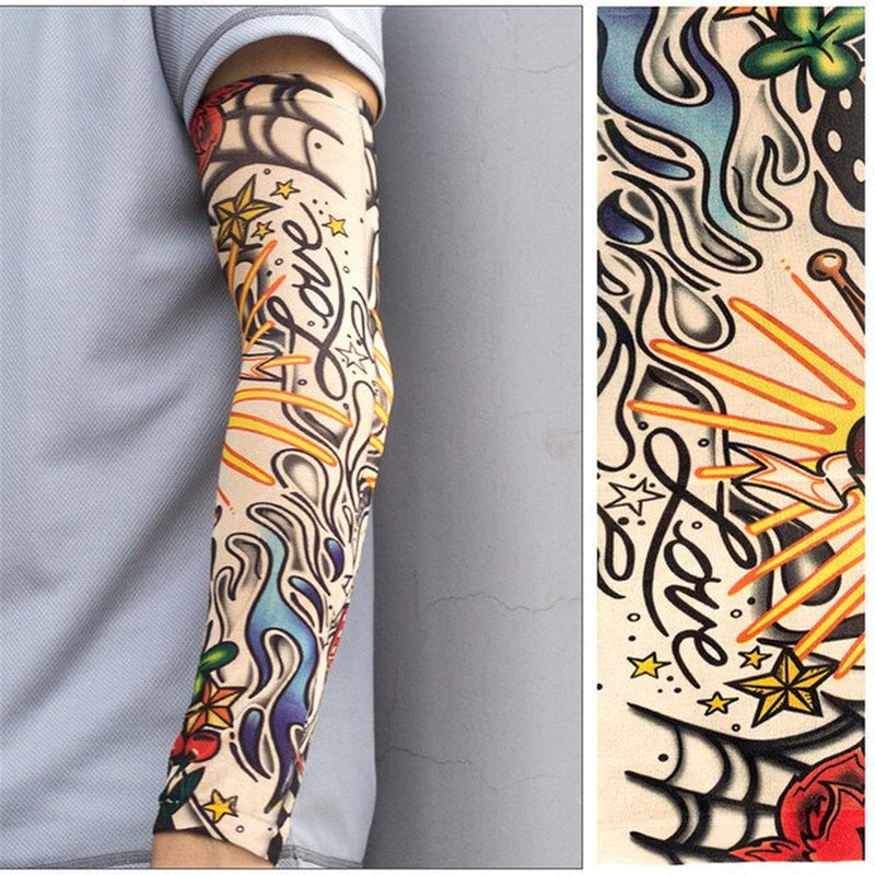 New Fashion Sports 1PC Sleeve Sun UV Protection Stretch Arm Cover Cycling Driving Riding Hiking Arm Sleeves Armband Sporty Wear