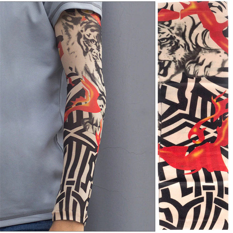 New Fashion Sports 1PC Sleeve Sun UV Protection Stretch Arm Cover Cycling Driving Riding Hiking Arm Sleeves Armband Sporty Wear